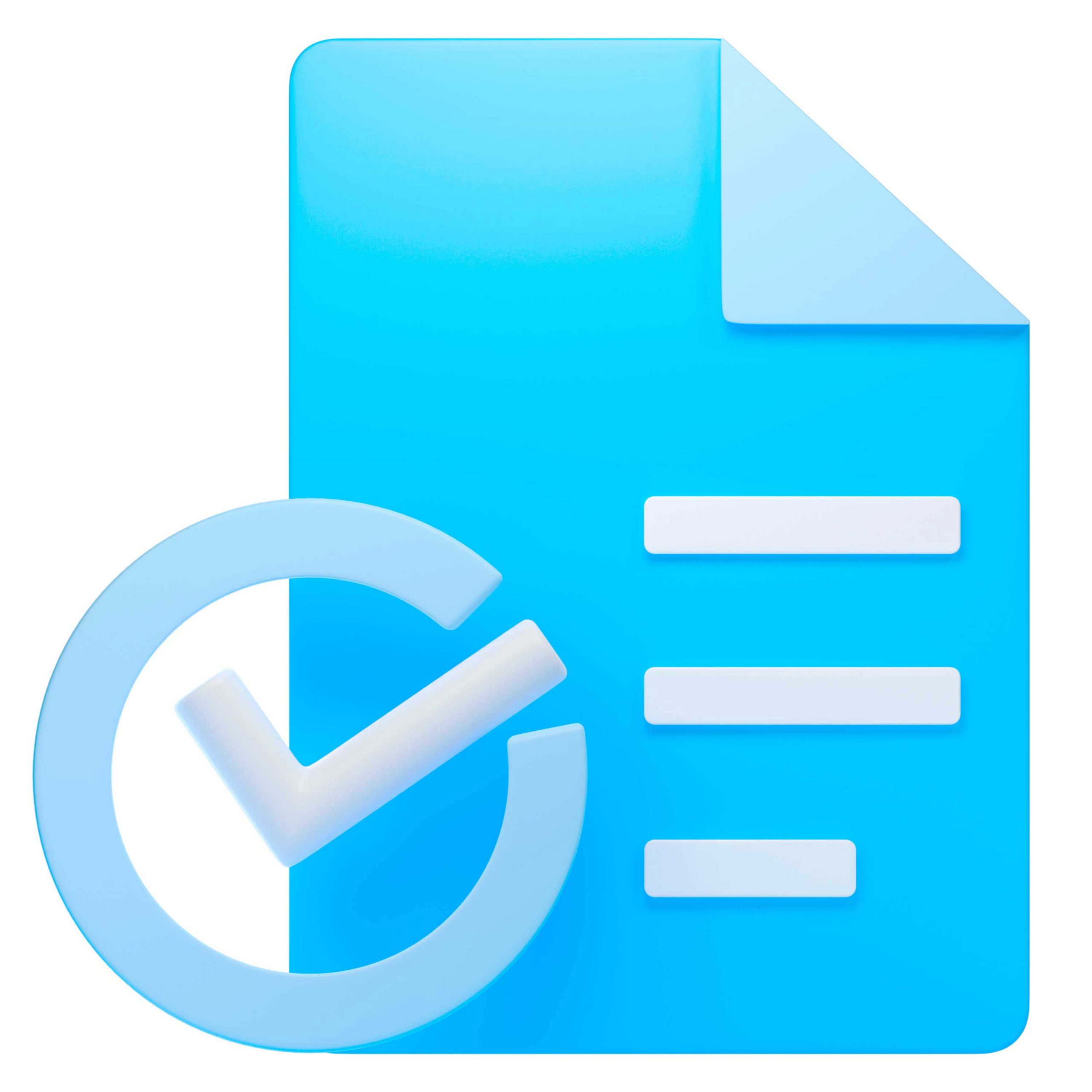 Customers with documents icon